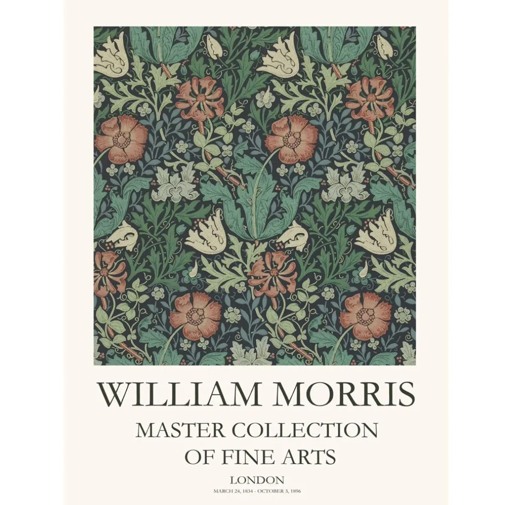 Plakat Fine Arts 2 William Morris 50x70 cm.