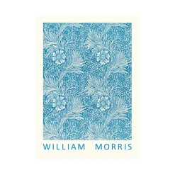 Plakat William Morris Blue Marigold 30x40 cm.
