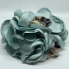 PLISSÉ COPENHAGEN Flower Hair Clamp Dust Blue