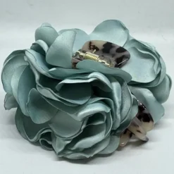 PLISSÉ COPENHAGEN Flower Hair Clamp Dust Blue