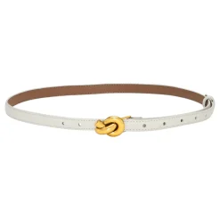 PLISSÉ COPENHAGEN Knot Belt Hvid
