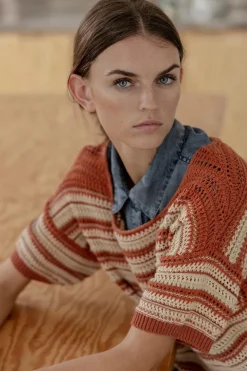 PROJECT AJ117 Aero Knit Burgundy