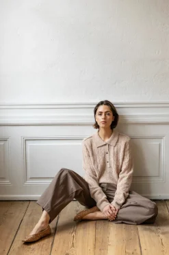 PROJECT AJ117 Clotilde Knit Sand