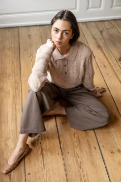 PROJECT AJ117 Clotilde Knit Sand