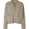 SECOND FEMALE Alpha Knit Cardigan Fallen Rock