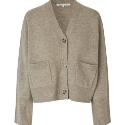 SECOND FEMALE Alpha Knit Cardigan Fallen Rock