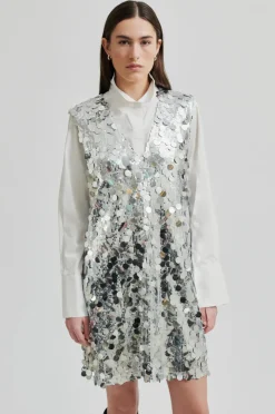 SECOND FEMALE Audra Dress Silver