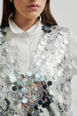 SECOND FEMALE Audra Dress Silver