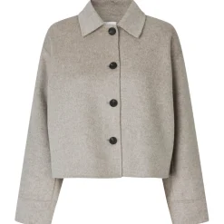 SECOND FEMALE Cira Jacket Beige Melange