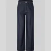 SECOND FEMALE Columbus New Denim Trousers Dark Blue Denim