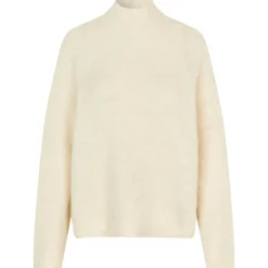 SECOND FEMALE Isaky Jnit T-neck Eggnog