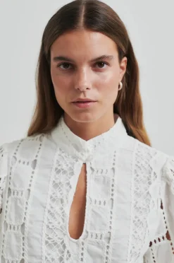 SECOND FEMALE Milina Blouse Coconut Milk