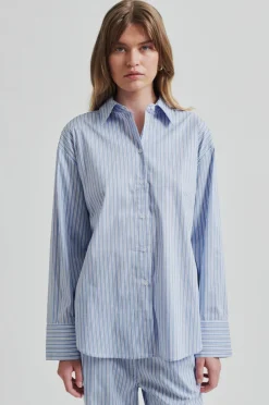 SECOND FEMALE Tenby Ajustable Shirt Marina