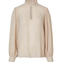 SECOND FEMALE Vitta Blouse Brazillan Sand