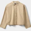 SOFIE SCHNOOR S251275 Ellidasw Shirt Camel