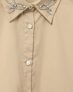 SOFIE SCHNOOR S251275 Ellidasw Shirt Camel