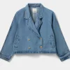 SOFIE SCHNOOR S251250 Eudorasw Jacket Denim Blue