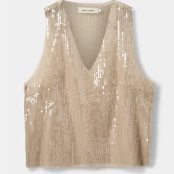 SOFIE SCHNOOR S251260 Viggasw Top Beige