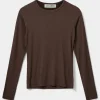 SOFIE SCHNOOR Snos243 PETRICIASW T-shirt Brown Fudge