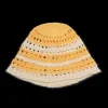 SUI AVA Bohemian Stripe Hat Yellow