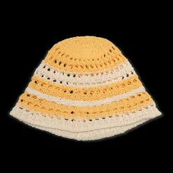 SUI AVA Bohemian Stripe Hat Yellow