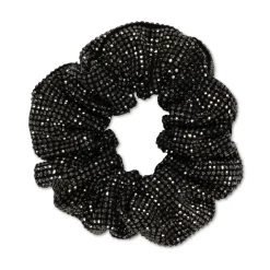 SUI AVA Dancing Scrunchie Obsidian Black