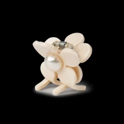 SUI AVA Eva Flower Pearly Mini Off White