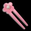 SUI AVA Eva Flower Pearly Clip Pink