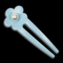 SUI AVA Eva Flower Pearly Clip Blue