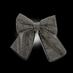 SUI AVA Kelly Crystal Bow Black Diamond