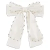 SUI AVA Pastel Crystal Bow Bright White