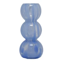 Vase Bubble Blue 11x25.5