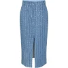 Y.A.S Yasleodis Midi Skirt Blue