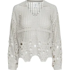 Y.A.S Yasnola LS Knit Pullover Birch