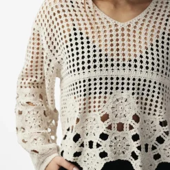 Y.A.S Yasnola LS Knit Pullover Birch